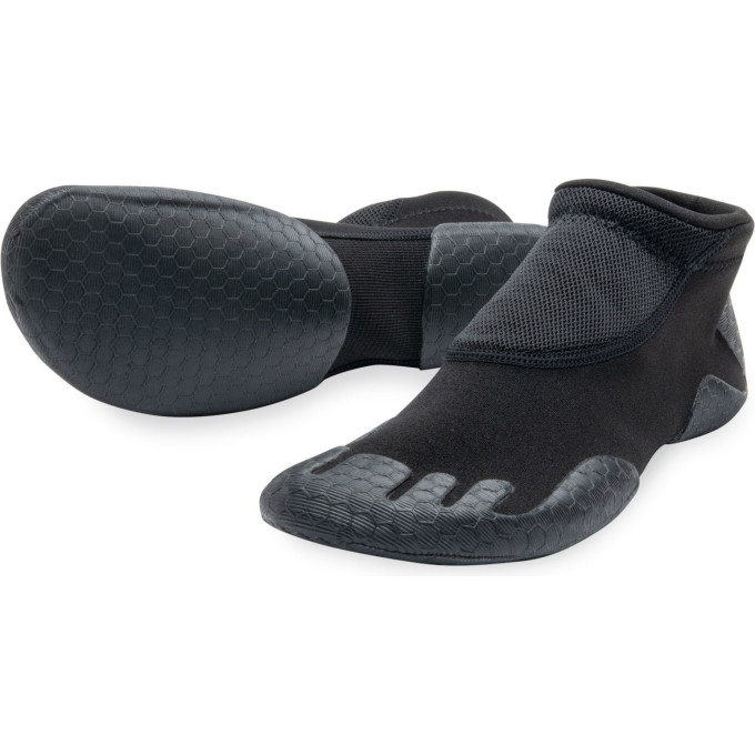 Гидротапки DAKINE UNISEX FOLDING REEF SHOE 1мм черные, размер 10 DK22U1FRS (0604565453075)